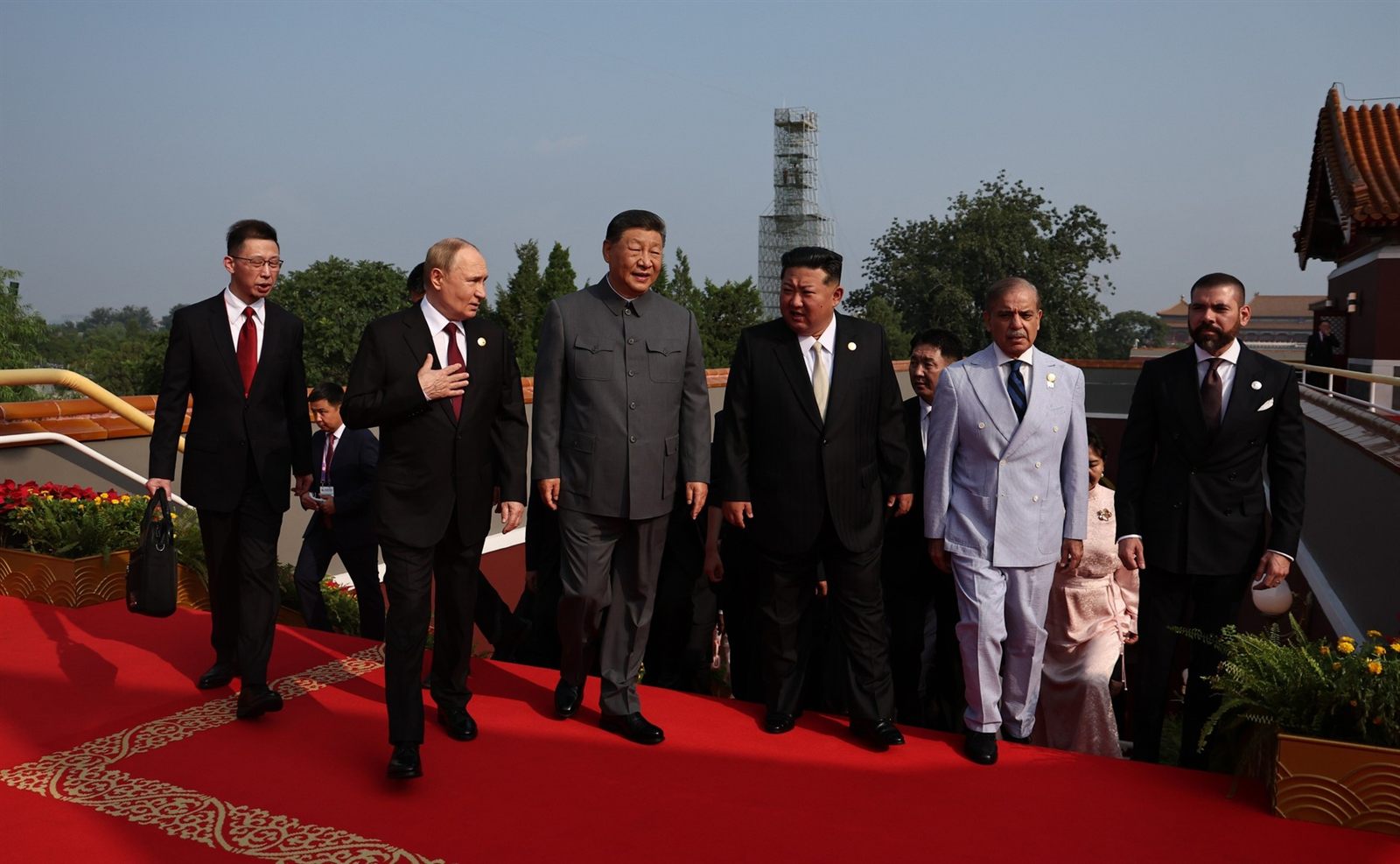 World leaders attending the 2025 China Victory Day Parade